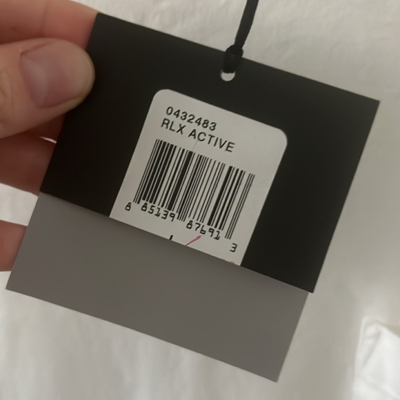 RLX Ralph Lauren Mens white long sleeve tee. NWT. Size Large. - Picture 11 of 13